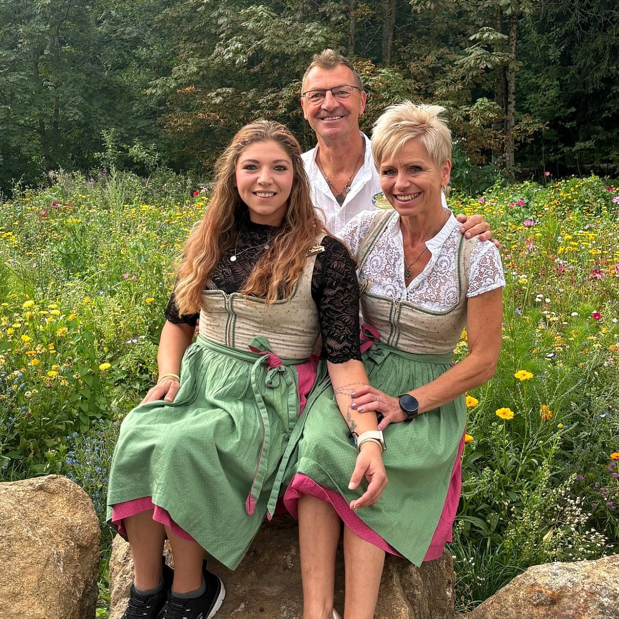 Ihre Gastgeber, Andrea Macha, Corinna Ritzinger & Rainer Pfeffer